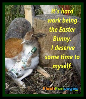 Funny Easter Bunny